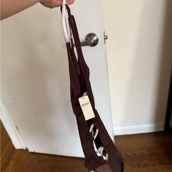 Aerie High Cut Scoop One Piece Swimsuit - Picture 3 of 5